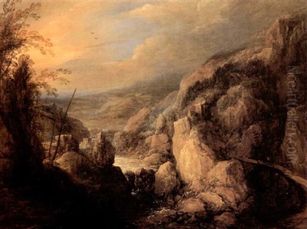 Landscape Oil Painting by Joos de Momper the Younger