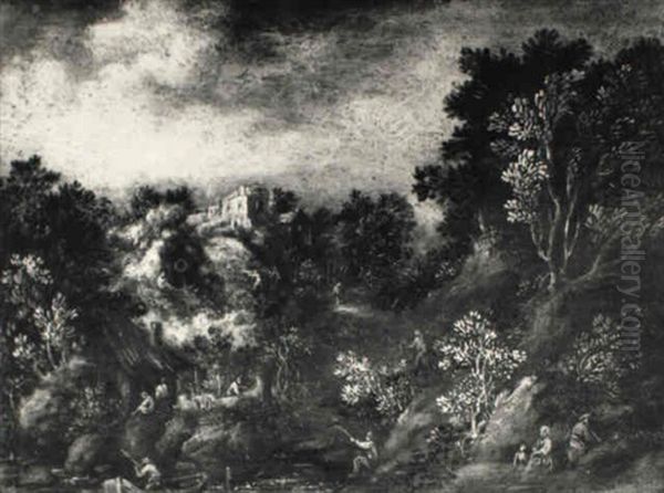 Kopf-landschaft by Joos de Momper the Younger