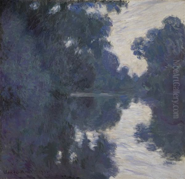 Matinee Sur La Seine Oil Painting by Claude Monet