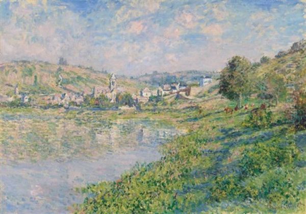 Vetheuil Oil Painting by Claude Monet