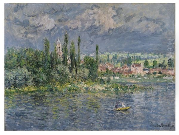 Vetheuil Oil Painting by Claude Monet