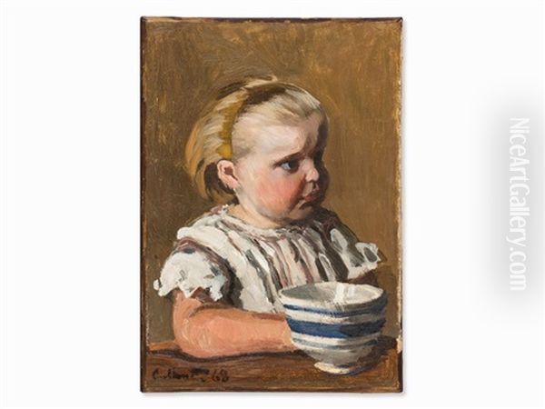 L'enfant A La Tasse Oil Painting by Claude Monet