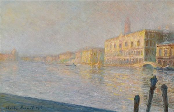 Le Palais Ducal Oil Painting by Claude Monet