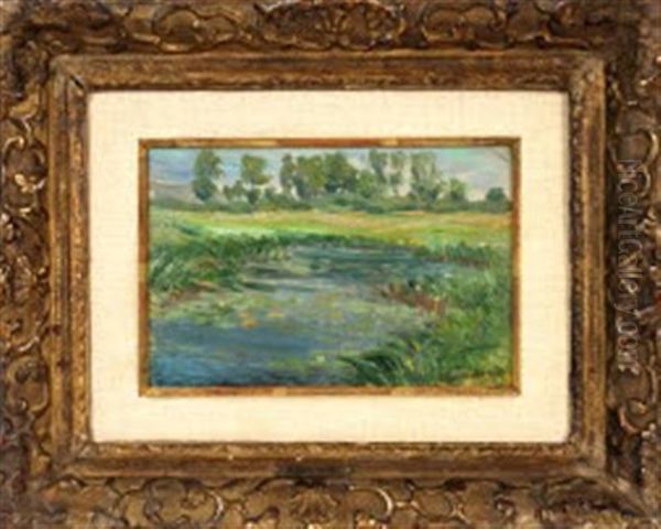 Lily Pond Oil Painting by Claude Monet