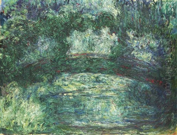 Le Pont Japonais Oil Painting by Claude Monet