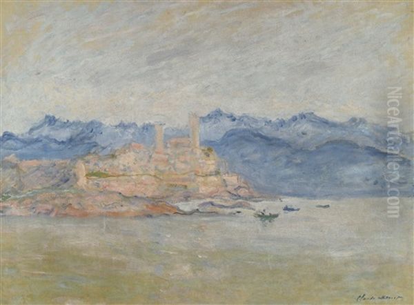 Le Fort D'antibes Oil Painting by Claude Monet