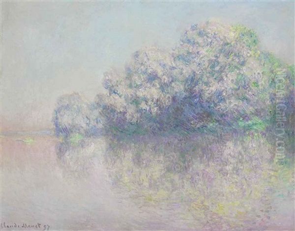 L'ile Aux Orties Oil Painting by Claude Monet