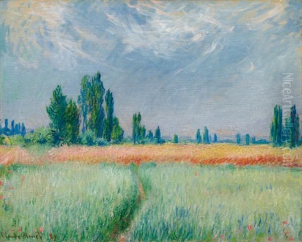 Champ De Ble Oil Painting by Claude Monet