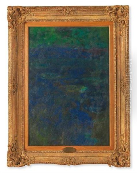 Nympheas (fragment) Oil Painting by Claude Monet