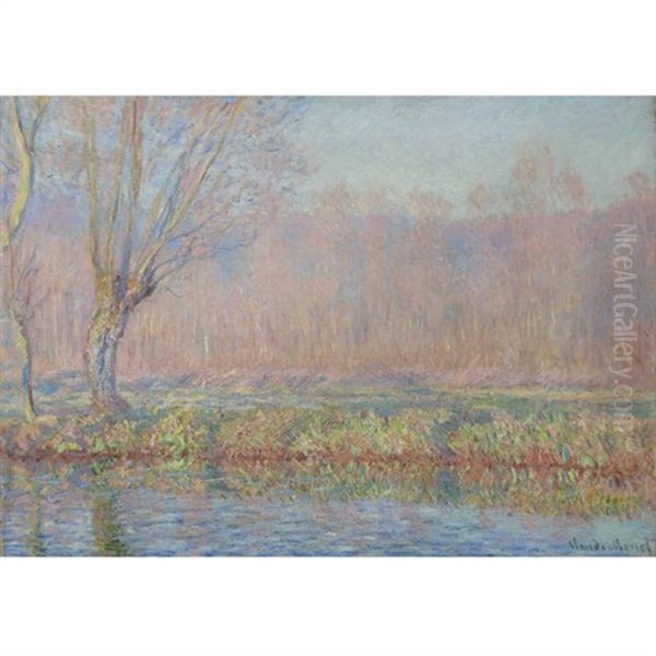 Le Saule Oil Painting by Claude Monet