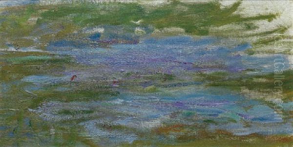 Nympheas Oil Painting by Claude Monet