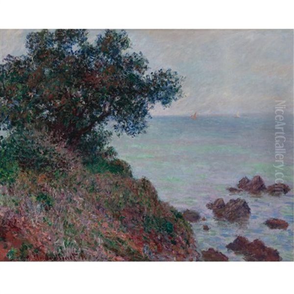 Bords De La Mediterranee, Temps Gris Oil Painting by Claude Monet