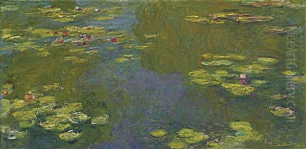 Le Bassin Aux Nympheas Oil Painting by Claude Monet