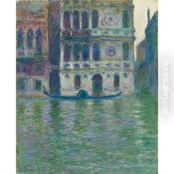 Le Palais Dario Oil Painting by Claude Monet