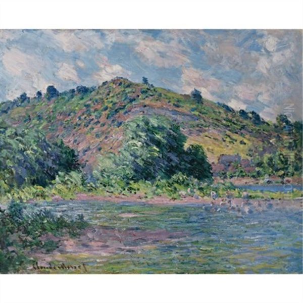 Bords De La Seine A Port-villez Oil Painting by Claude Monet