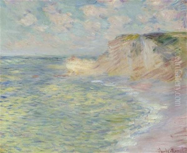 La Falaise D'amont Oil Painting by Claude Monet