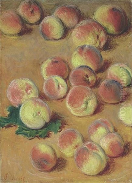 Peches Oil Painting by Claude Monet