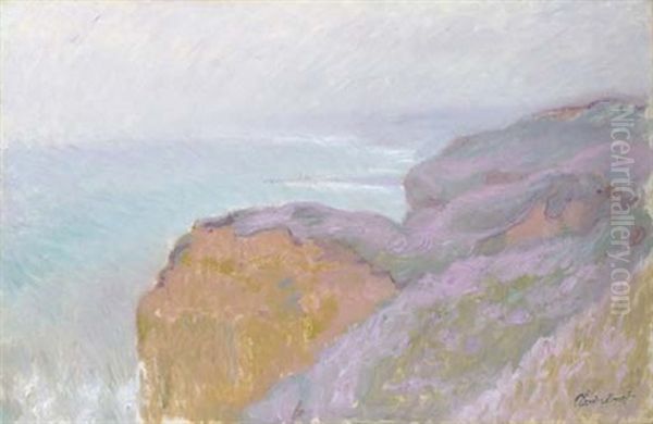 Au Val Saint-nicolas, Pres De Dieppe Oil Painting by Claude Monet