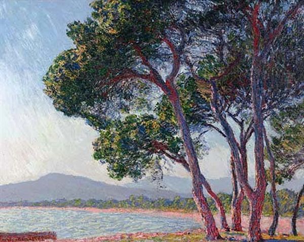 Plage De Juan-les-pins Oil Painting by Claude Monet