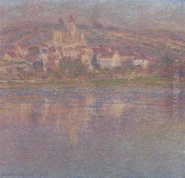 Vetheuil, Apres-midi D'automne Oil Painting by Claude Monet