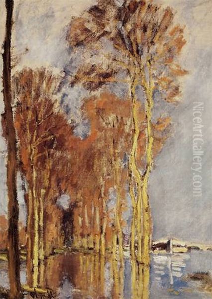 Inondation Oil Painting by Claude Monet