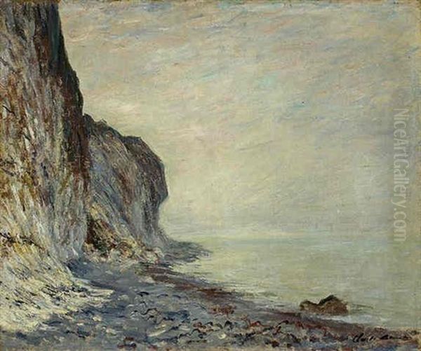 Falaise Oil Painting by Claude Monet