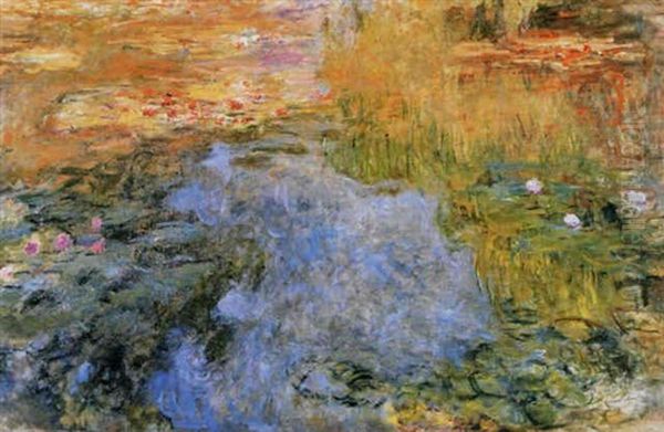 Le Bassin Aux Nympheas Oil Painting by Claude Monet