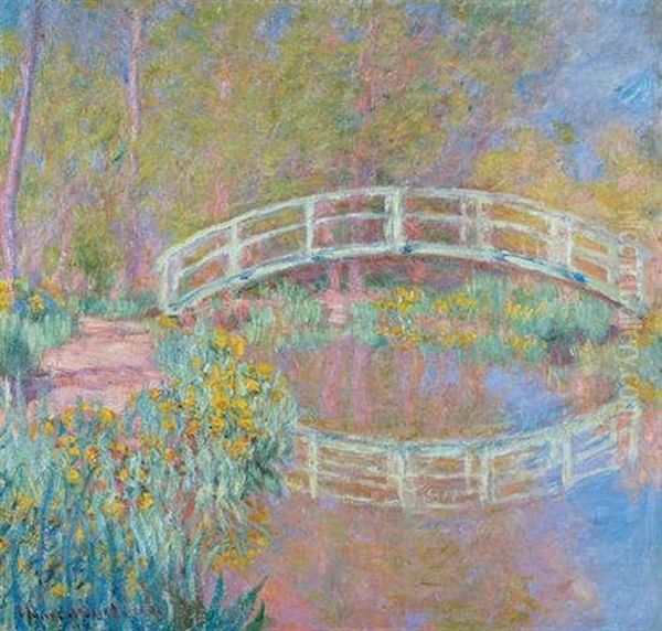 Pont Dans Le Jardin De Monet Oil Painting by Claude Monet