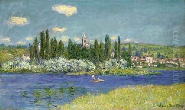 Vetheuil Oil Painting by Claude Monet