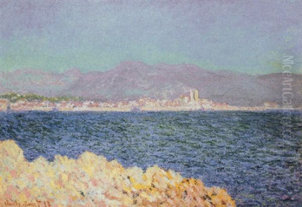 Golfe D'antibes Oil Painting by Claude Monet