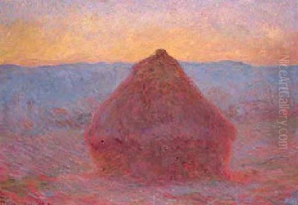 La Meule Oil Painting by Claude Monet