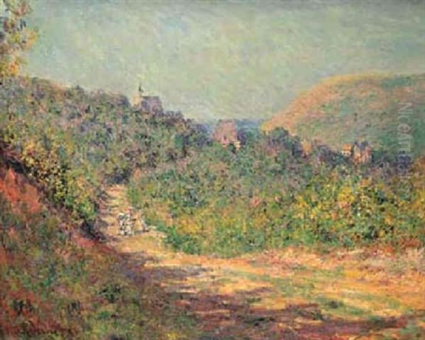 Aux Petites-dalles Oil Painting by Claude Monet