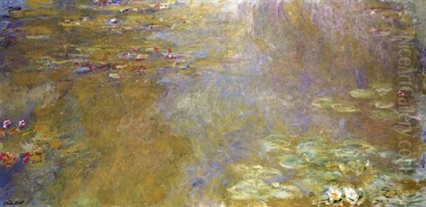 Le Bassin Aux Nympheas Oil Painting by Claude Monet