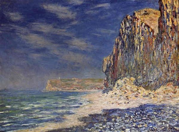 Falaise Pres De Fecamp Oil Painting by Claude Monet