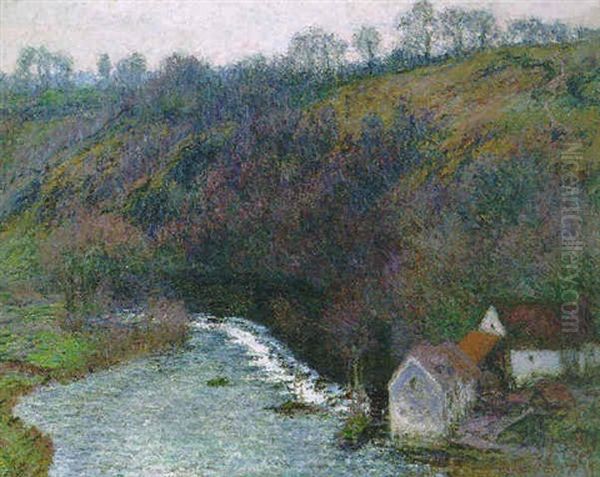 Le Moulin De Vervy Oil Painting by Claude Monet