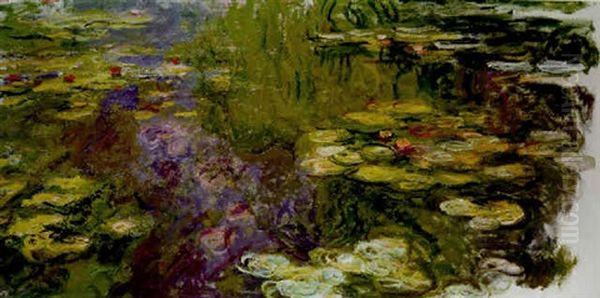 Le Bassin Aux Nympheas Oil Painting by Claude Monet