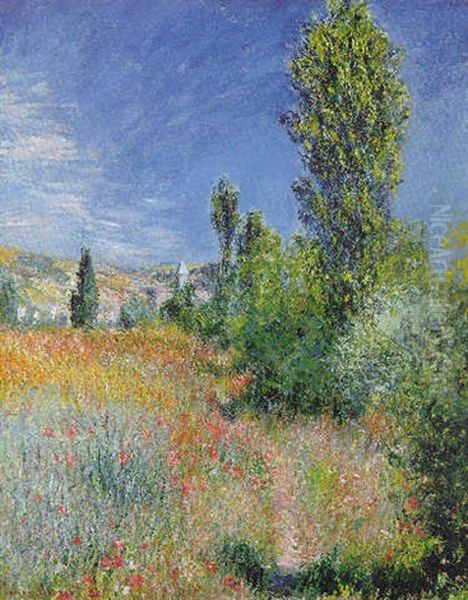 Paysage Dans L'ile Saint-martin Oil Painting by Claude Monet