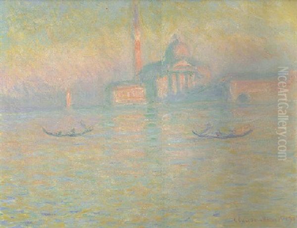 San Giorgio Maggiore, Venise Oil Painting by Claude Monet