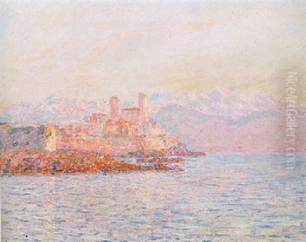 Antibes Oil Painting by Claude Monet