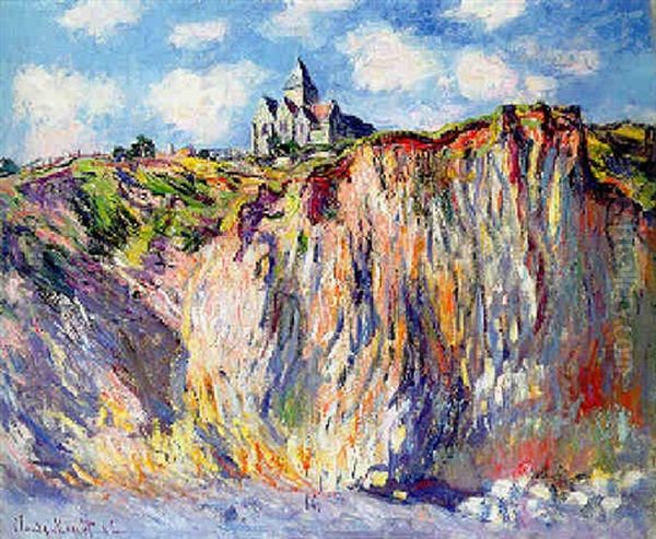 Eglise De Varengeville, Effet Du Matin Oil Painting by Claude Monet