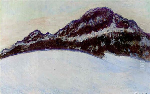 Mont Kolsaas, Norvege Oil Painting by Claude Monet