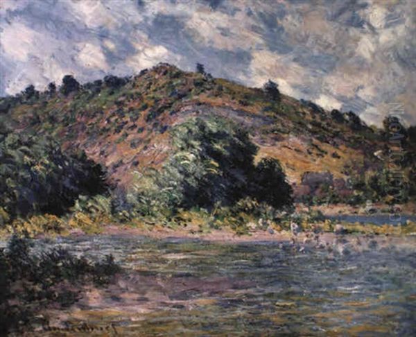 Bord De La Seine A Port-villez Oil Painting by Claude Monet