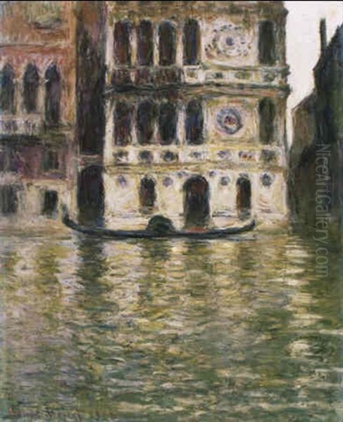 La Palais Dario Oil Painting by Claude Monet