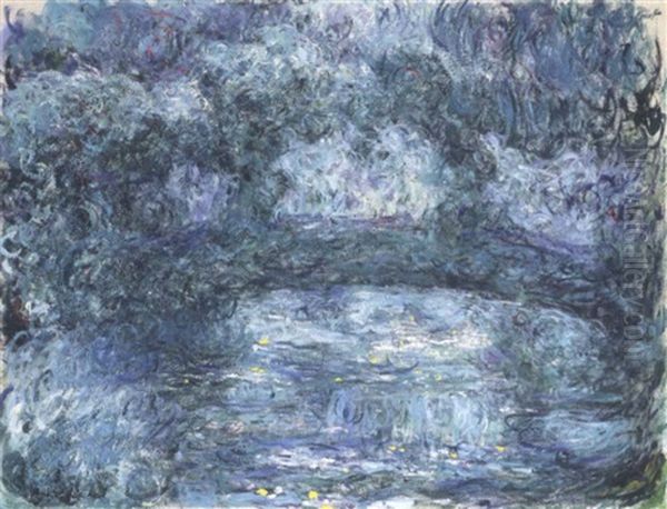 Le Pont Japonais Oil Painting by Claude Monet