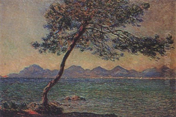 Au Cap D'antibes Oil Painting by Claude Monet