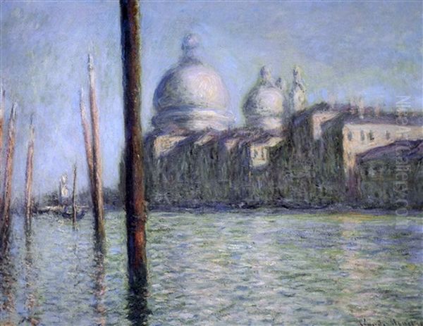 Le Grand Canal Oil Painting by Claude Monet