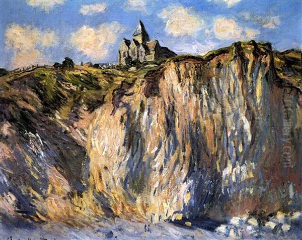 Eglise De Varengeville, Effet Du Matin Oil Painting by Claude Monet