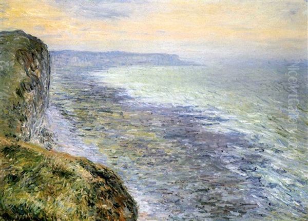 Pres De Fecamp, Marine Oil Painting by Claude Monet