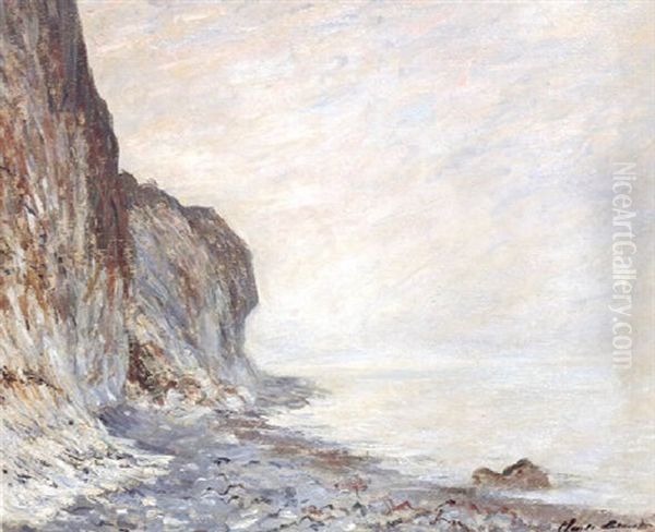 Falaise Oil Painting by Claude Monet