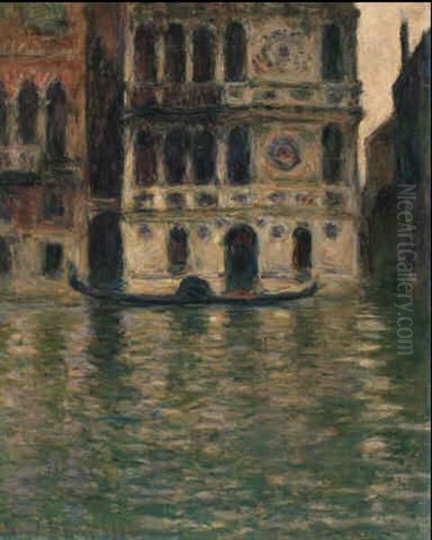 Le Palais Dario, Venise Oil Painting by Claude Monet